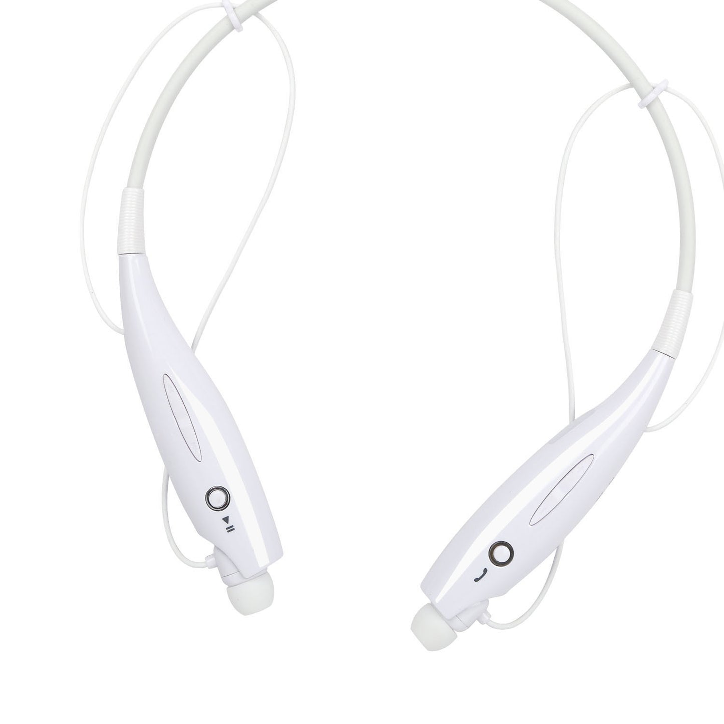 Wireless Stereo Headsets Sport Neckband Headphones In-ear Magnetic IPX4 Waterproof Earbuds With Built-in Mic Call Vibrate Alert Number Broadcast Running Gym - PrimeMart