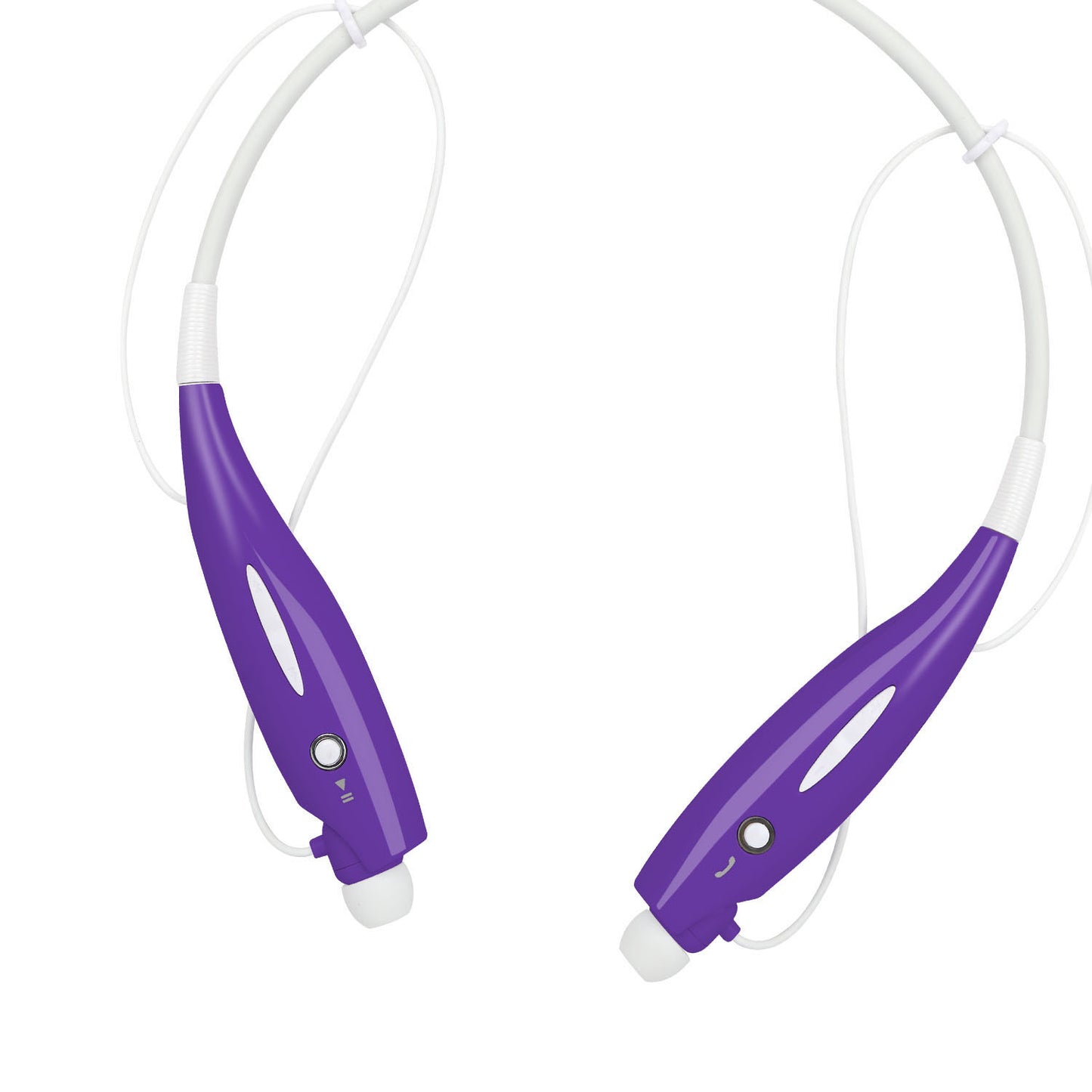 Wireless Stereo Headsets Sport Neckband Headphones In-ear Magnetic IPX4 Waterproof Earbuds With Built-in Mic Call Vibrate Alert Number Broadcast Running Gym - PrimeMart