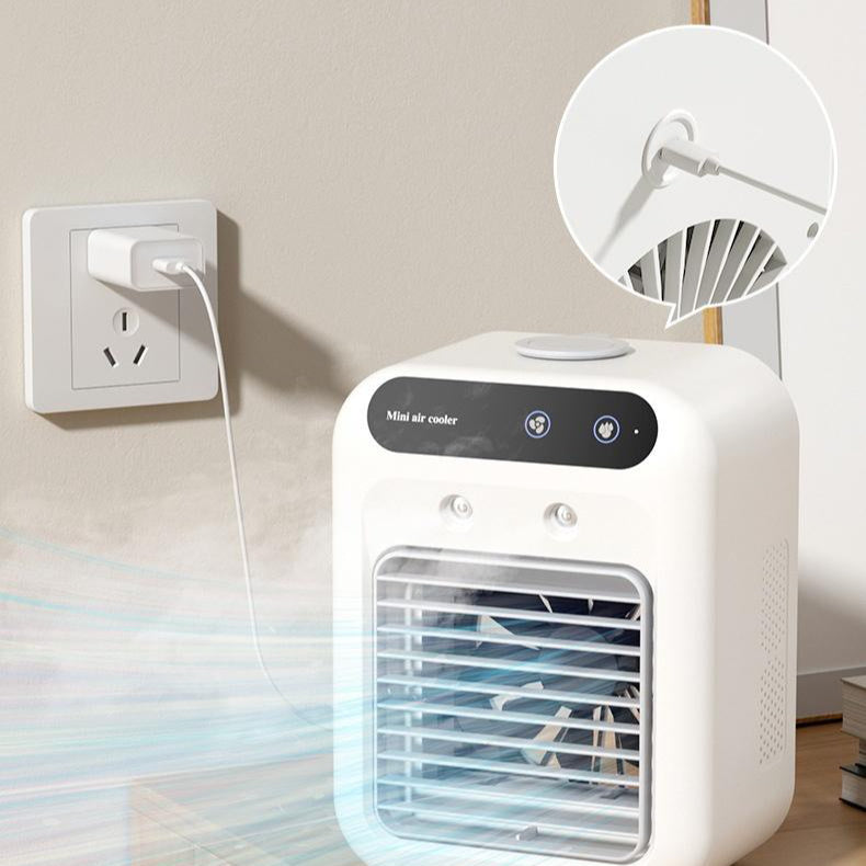 Air Conditioner Air Cooler Fan - Portable Water Cooling Fan for Room, Office, and Cars