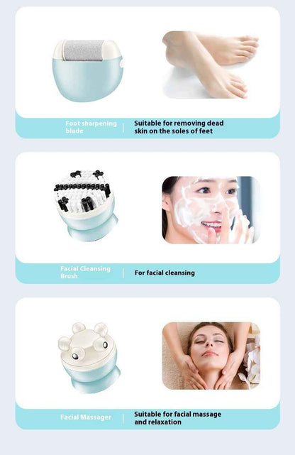Female Depilator IPX4 Washing Multifunctional
