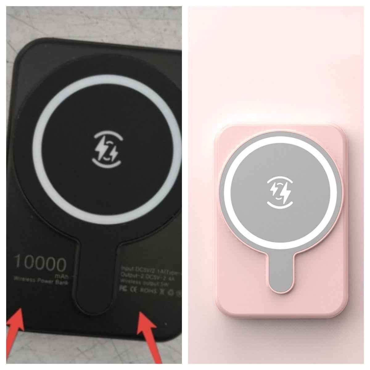 Mini Fast Charging Magnetic Wireless Power Bank 5000 MAh Portable