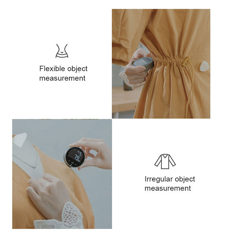 Distance Measuring Tool - High Definition Digital LCD Ruler Tape Measure for Precision Measuring