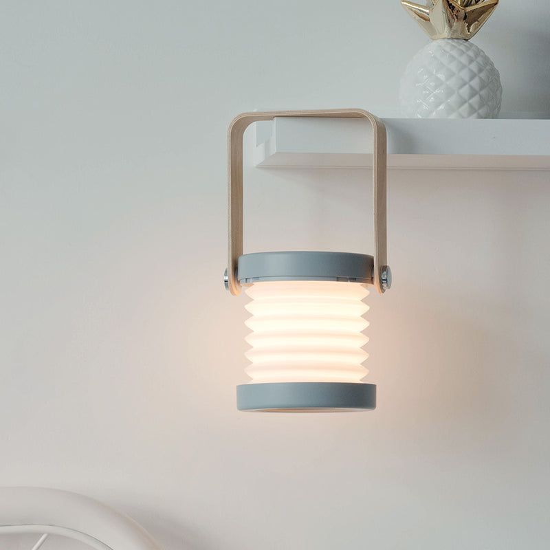 Foldable Touch Dimmable LED Night Light Portable Lantern Lamp USB Rechargeable for Home Decor