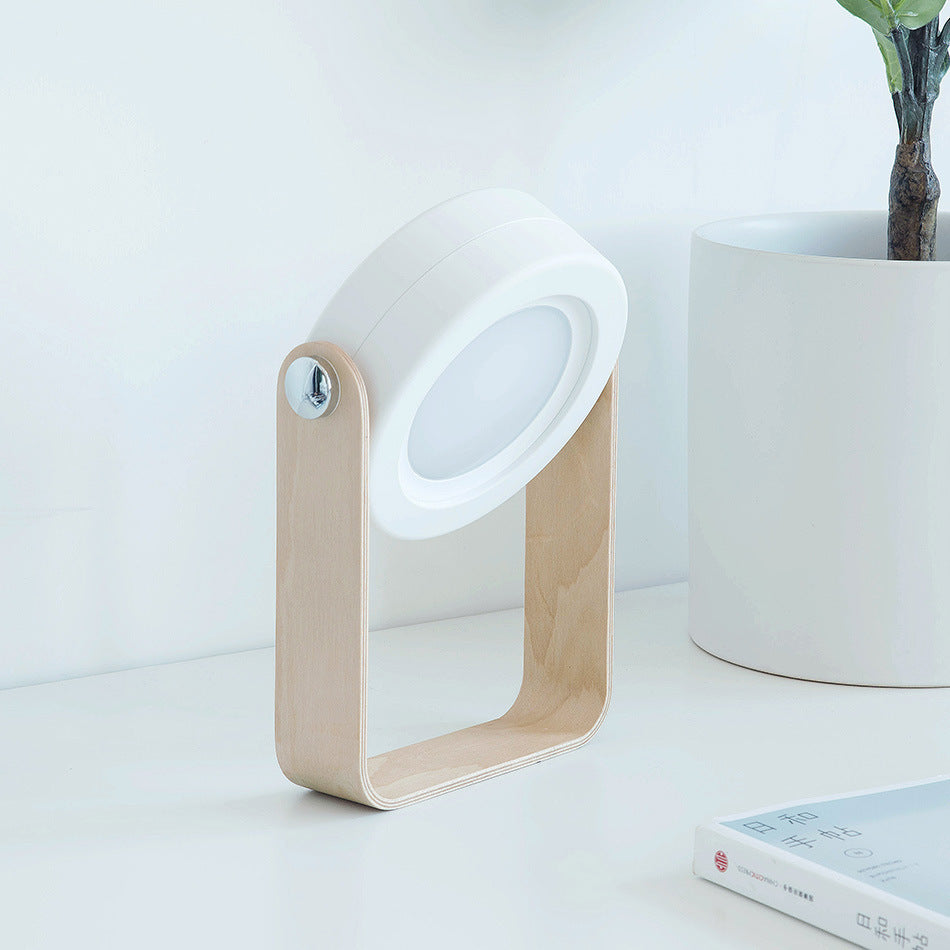 Foldable Touch Dimmable LED Night Light Portable Lantern Lamp USB Rechargeable for Home Decor