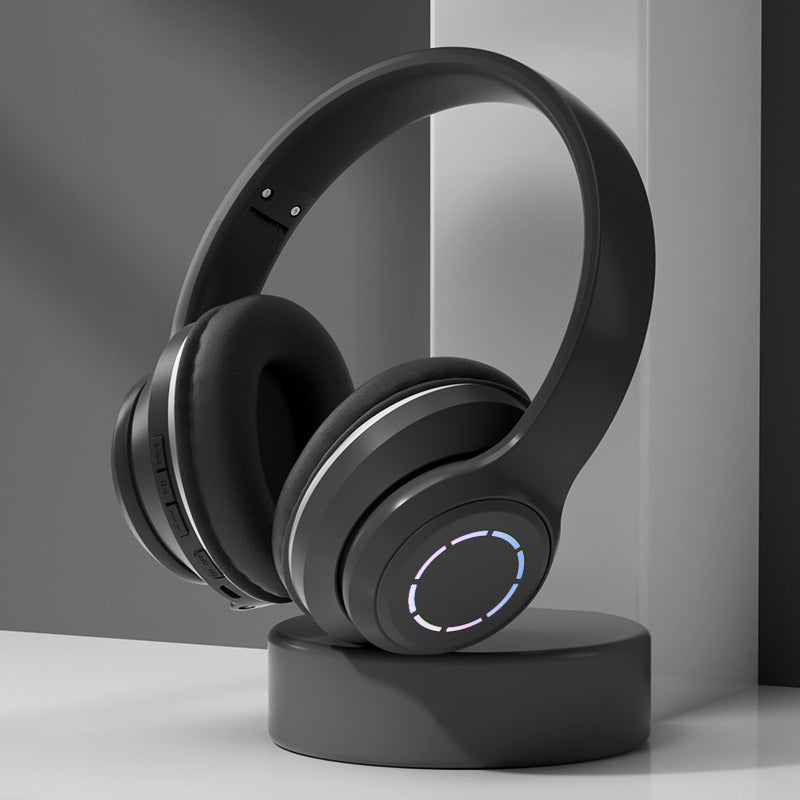Gradient Bluetooth Headset - Foldable Wireless Design for Ultimate Comfort