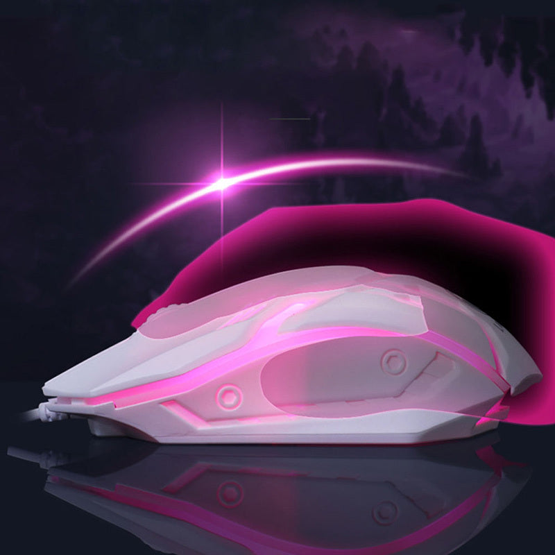 GTX300 Gaming Keyboard Mouse Set - CF LOL Glowing Gaming Gear