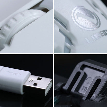 GTX300 Gaming Keyboard Mouse Set - CF LOL Glowing Gaming Gear