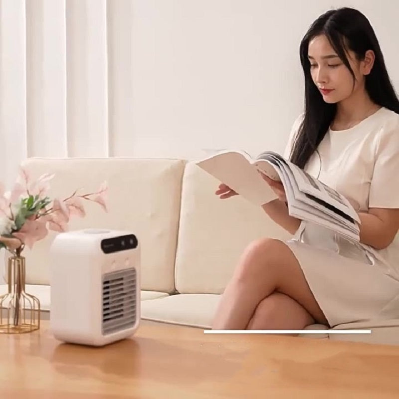 Air Conditioner Air Cooler Fan - Portable Water Cooling Fan for Room, Office, and Cars