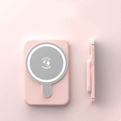Mini Fast Charging Magnetic Wireless Power Bank 5000 MAh Portable