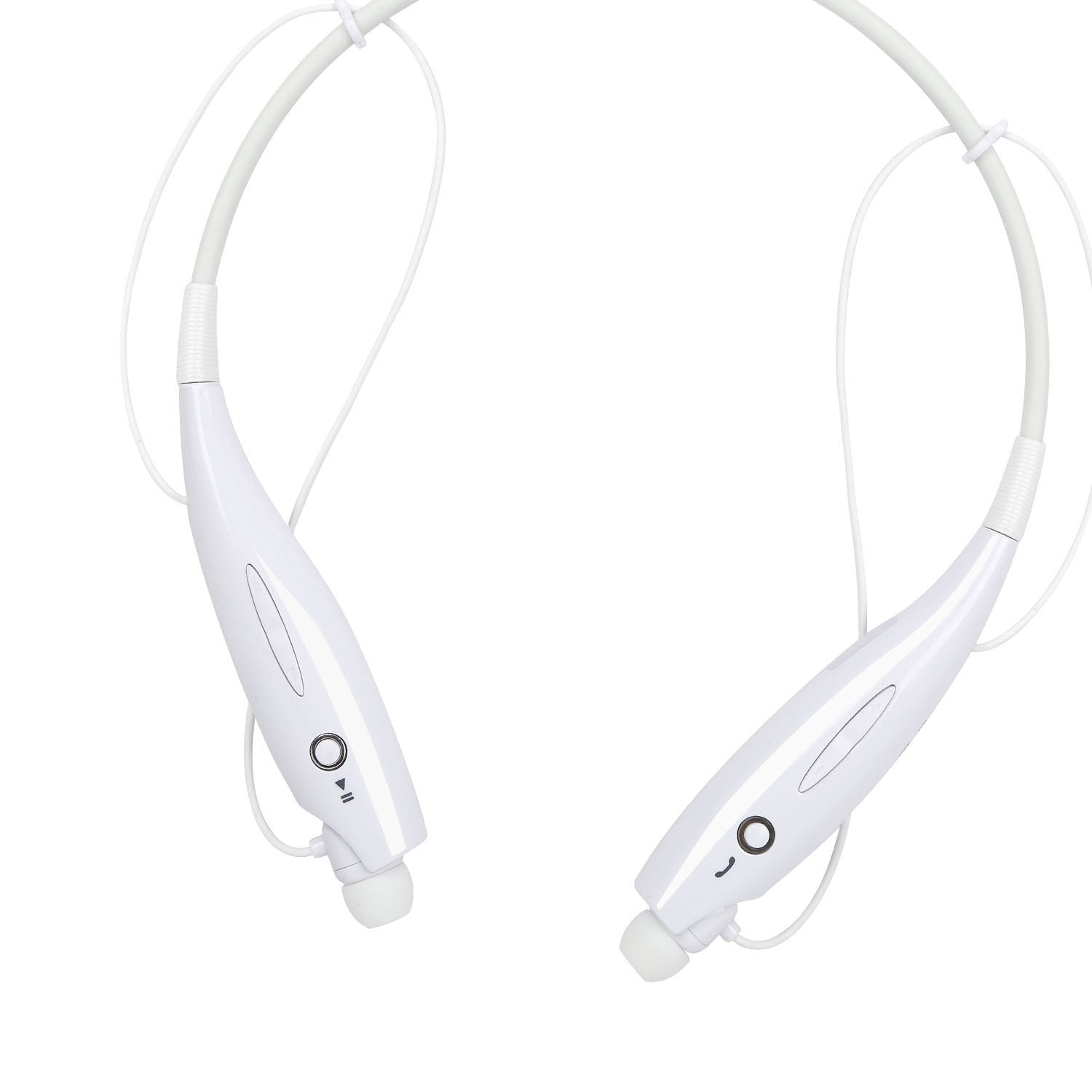 Wireless Stereo Headsets Sport Neckband Headphones In-ear Magnetic IPX4 Waterproof Earbuds With Built-in Mic Call Vibrate Alert Number Broadcast Running Gym - PrimeMart