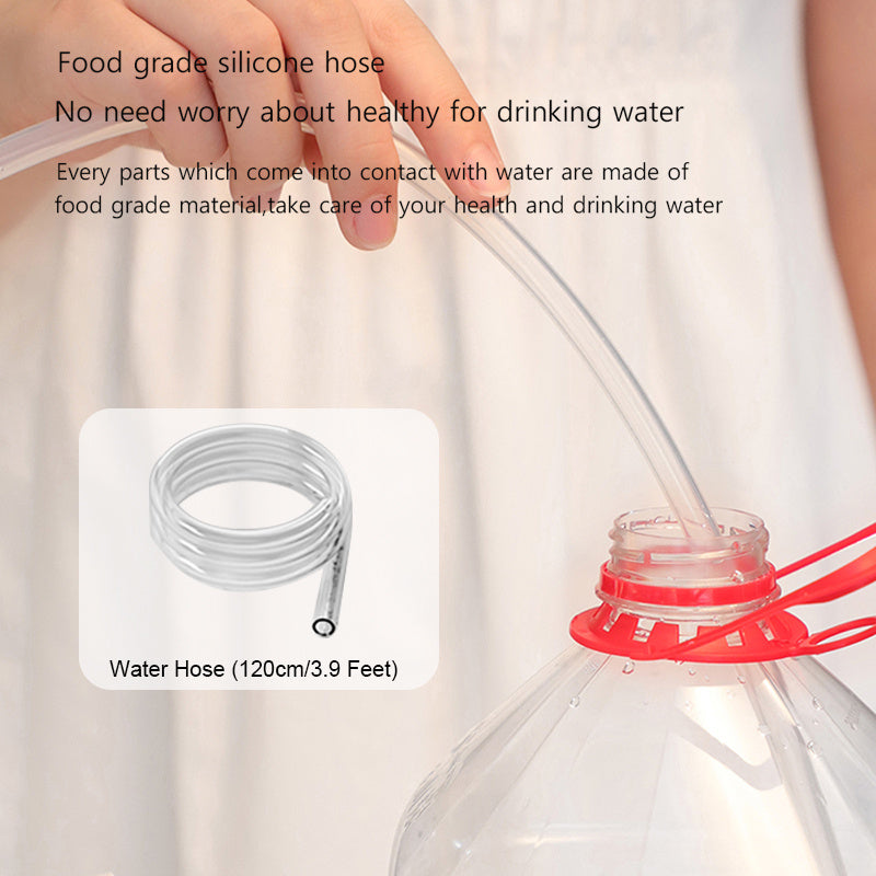 Desk Dispenser Electric Water Gallon Automatic Water Bottle Dispenser - Rechargeable Water Dispenser for Home and Office